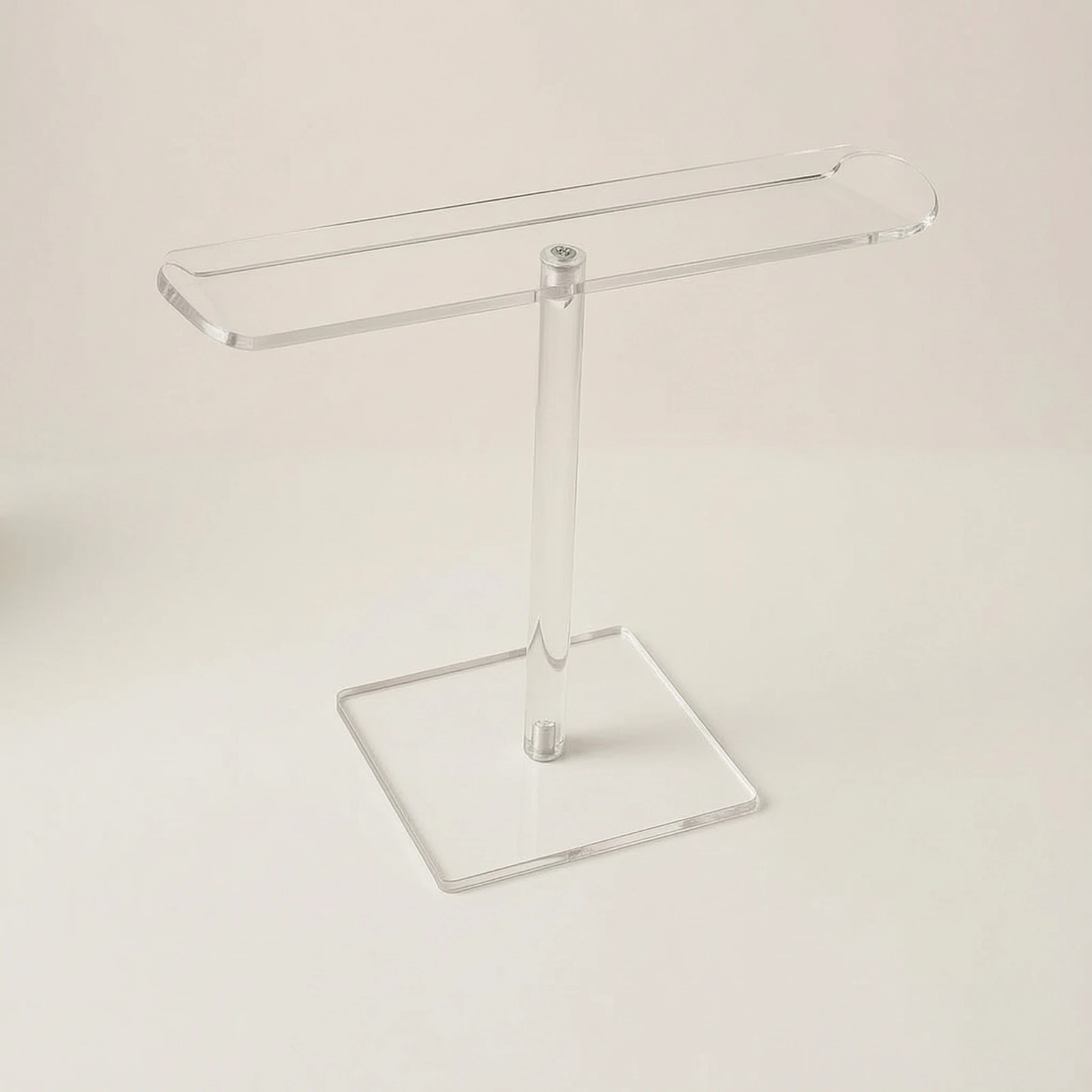 ヘッドバンドディスプレイスタンド-透明アクリルヘッドバンドオーガナイザー-ヘアバンドディスプレイカウンタートップ-透明-女の子用、化粧台、ドレッサー用