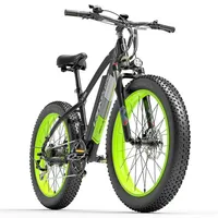 LANKELEISI-Vélo Électrique XC4000, 26x4.0 Pouces, Pneus Larges, Moteur 1000W, 40 Vitesses Maximales, Batterie 48V 17,5 Ah