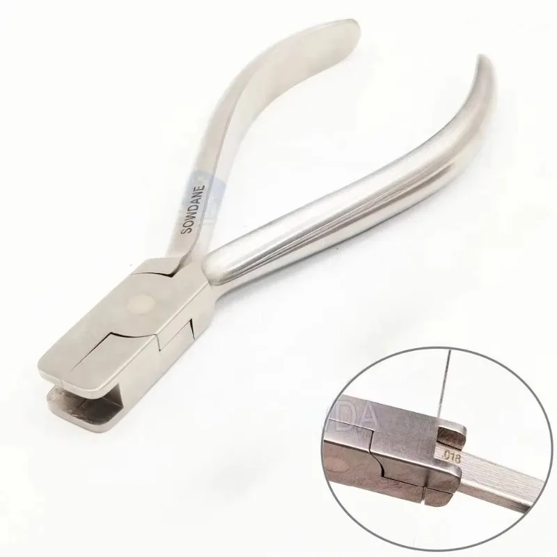 2pcs/set Lab Orthodontics Torque Plier Set Instrument Tool 0.018-0.022 Wire Torquing Plier Wire Bending Forming Plier Ortho.
