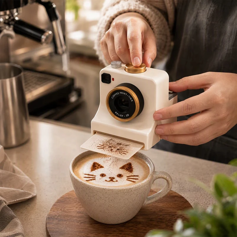 3D Printed Latte Art Camera Co - Resin Printer 评论和价格