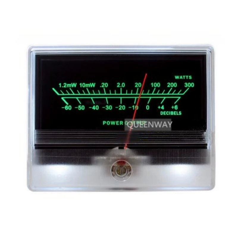 V-025 Audio Power Amplifier VU Meter Front-end DB level Header with Backlight High-precision