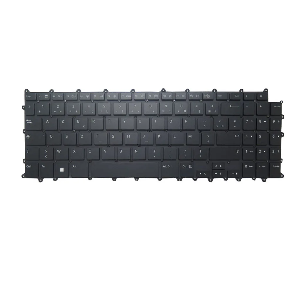 Black Laptop With Backlit Keyboard For LG 15Z90R 15Z90R-G 15Z90R-P 15Z90R-GA56K GA76K GA7CK 15Z90R-P.ADS9U1 French FR No Frame