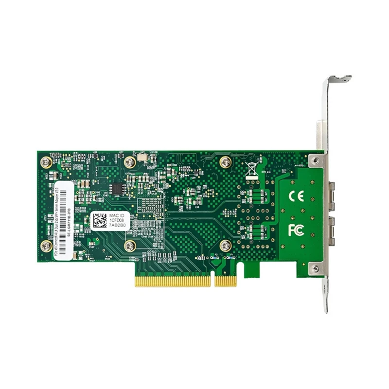 N11R- Pcie-X8-X-4-Dual-Port-10G-Sfp28-Fiber-Optic-Network-Card-Dual-Port-10G-Network-Adapter-Card-Dual-Port-Gigabit-Network-Card