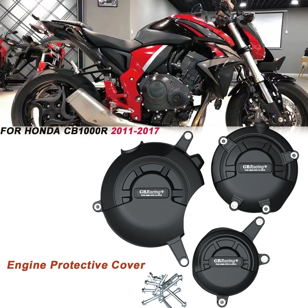 For HONDA CB1000R cb 1000r 2011-2017 Motorcycle Left and right engine cover protectors shatterproof cover Kit