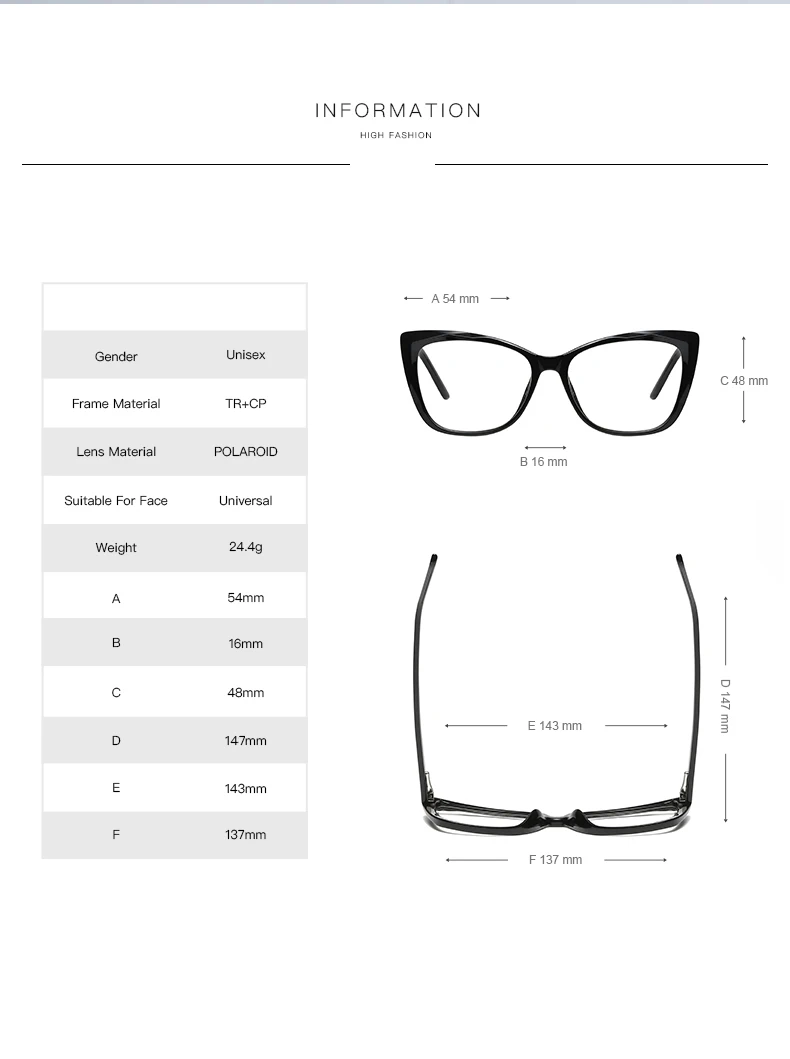 JMISUS موضة عين القط النظارات الطبية امرأة TR90 فراشة النظارات البصرية قصر النظر النظارات البصرية اللونية