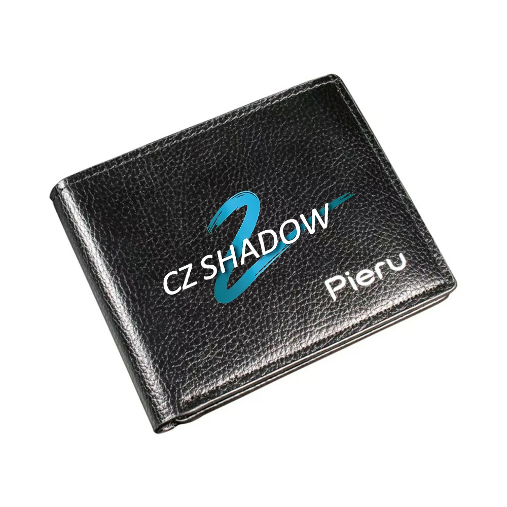 Cz Shadow Logo Men's Wallet Card Holder Casual Business Fashion Design Style Print Pattern view 6