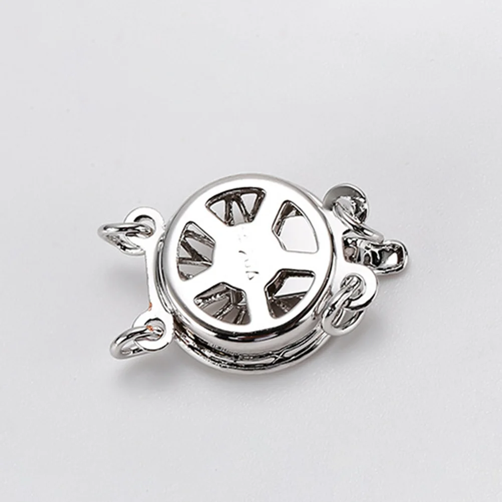 

2pcs Metal Buckle Bracelet Necklace Slide Lock Clasps Clasp Jewelry Connectors Slide Lock Layering Clasps DIY Closure
