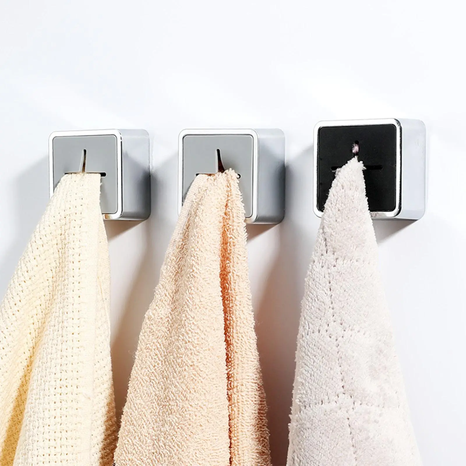 Dishcloth Grip Hanger Kitchen Supplies Creative Towel Holder Hanger Plastic Dish Towel Bar Storage Kitchen Towel Hanger