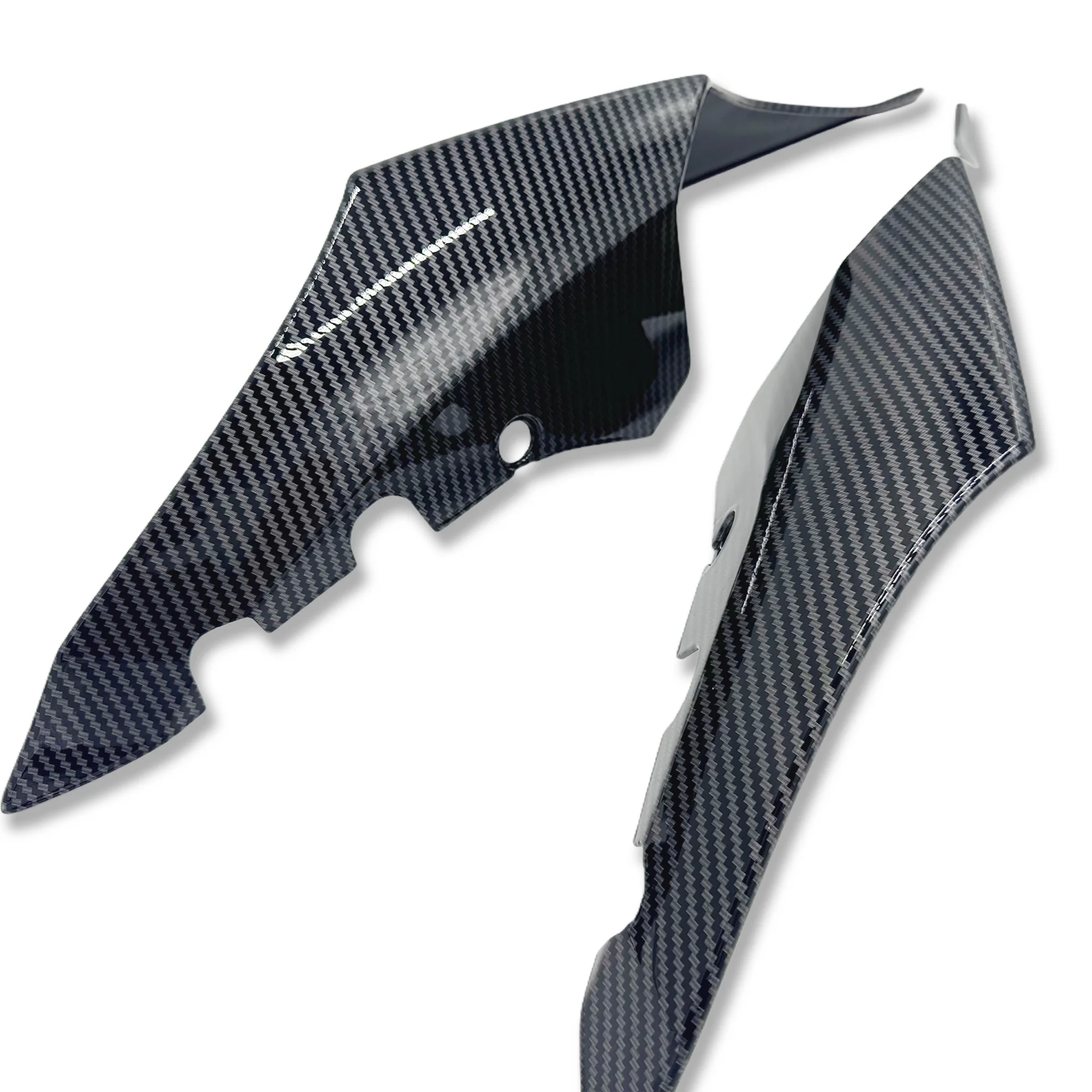 Carbon Fiber Pattern Outer Rear Tail Side Seat Fairing For Yamaha YZF R1 R1M R1S 2015-2024