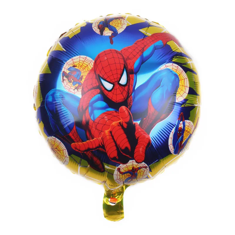 Ballons en aluminium de 18 pouces, 50 pièces, SpidSuffolk, services.com America, Iron Man, The Avengers, décor de fête d\'anniversaire, jouets pour