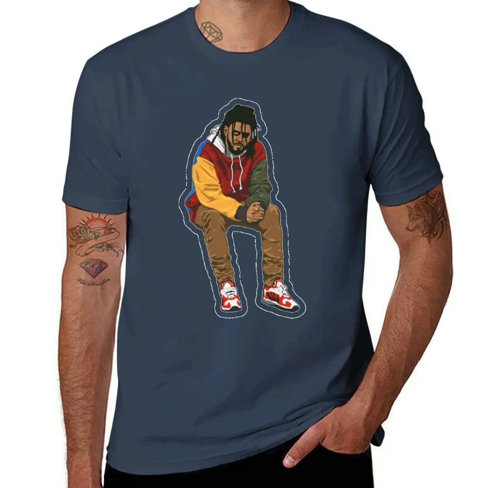 Pretty Little J.Cole Fears T-Shirt Moisture Control Sports Tee