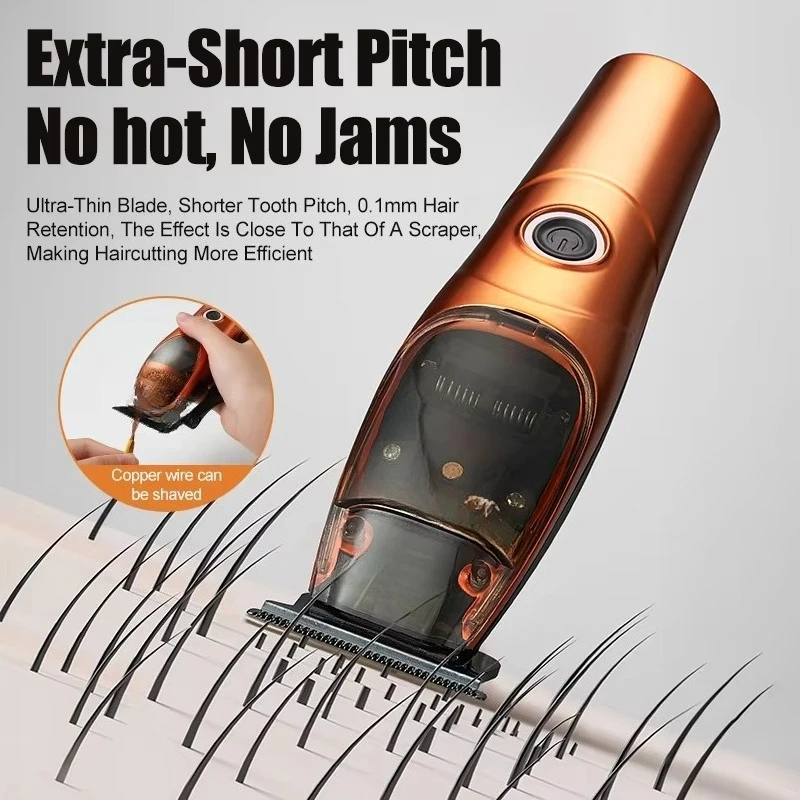 High quality rechargeable professional hair clipper set with beard trimmer charging base