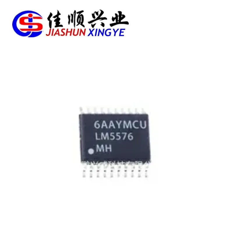 5PCS  LM5576MHX/NOPB   Switching regulator chip    LM5576MHX/NOPB   HTSSOP20   LM5576MHX/NOPB