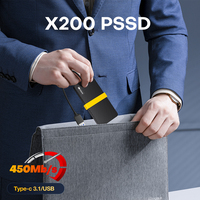 KODAK Portable SSD USB3.1 GEN2 External SSD X200 External Soild Hard Drive Type C 3.1 Portable Solid State 256GB 512GB 1TB