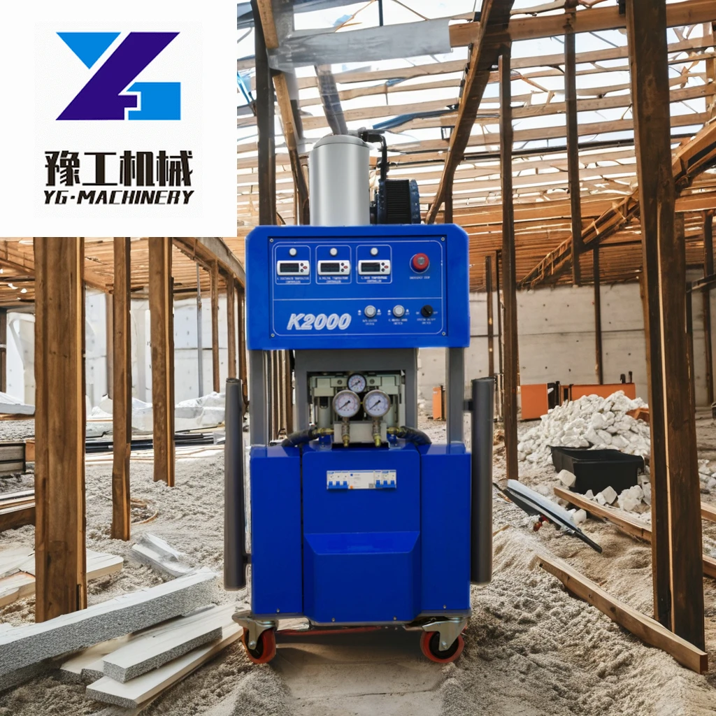 Reanin-K2000 Portable Two-component Pneumatic Polyurethane House Insulation Spray Machine