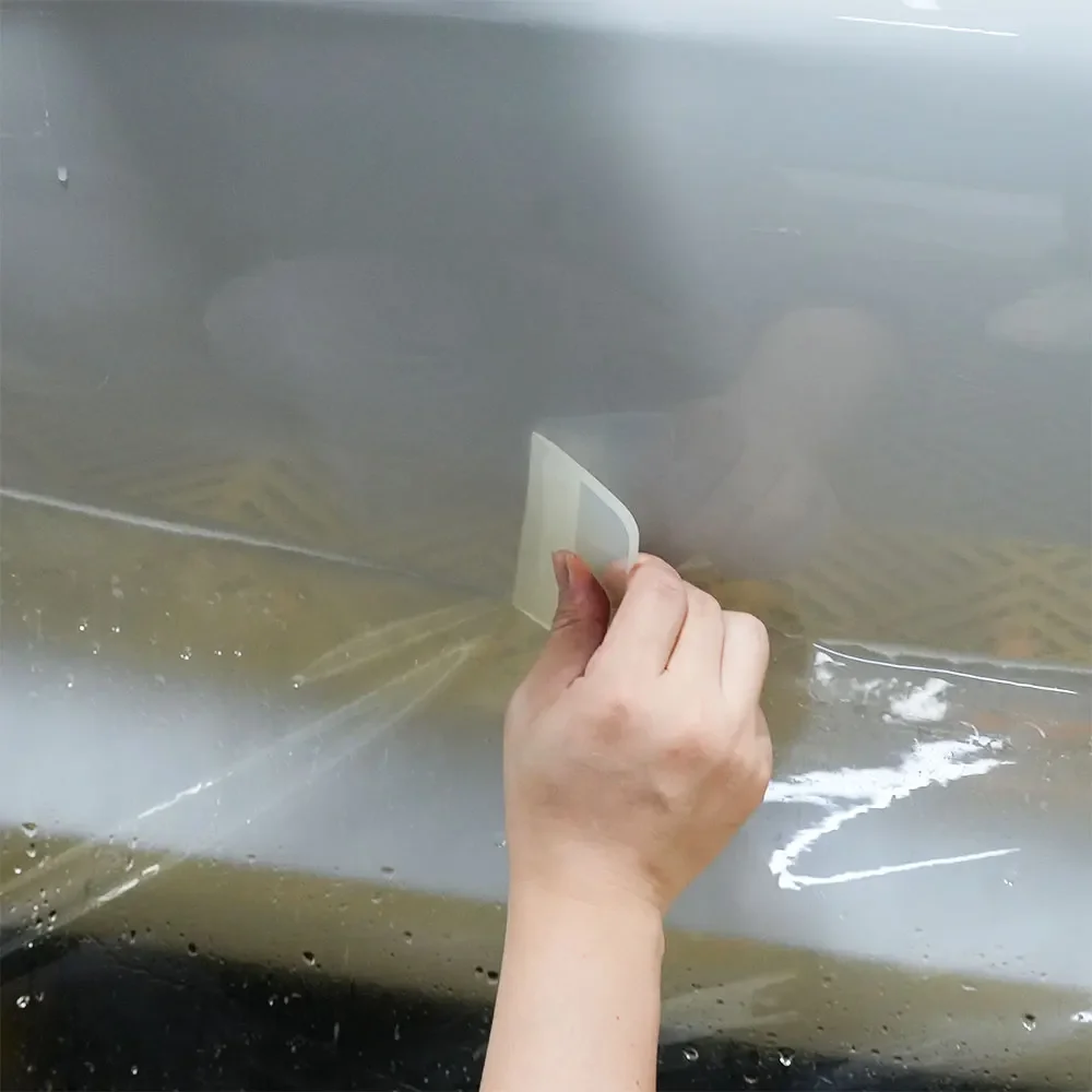 6.5mil TPU High Stretchable Transparent Film Car Vinyl Wrap Vehicle Anti-scratch Protection Cover Self Healing Auto Accessories