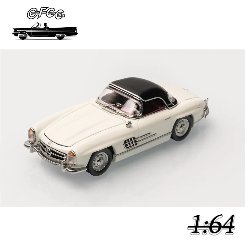 

1/64 1960 300SL ROADSTER GFCC Metal Model Car Vintage Cars Diecast High Performance Car with Display Box Vehicle Hobby Gift