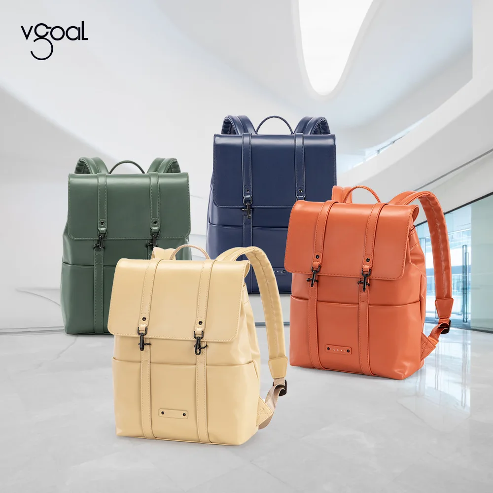 Large capacity genuine leather texture women's backpack soft leather women's bag