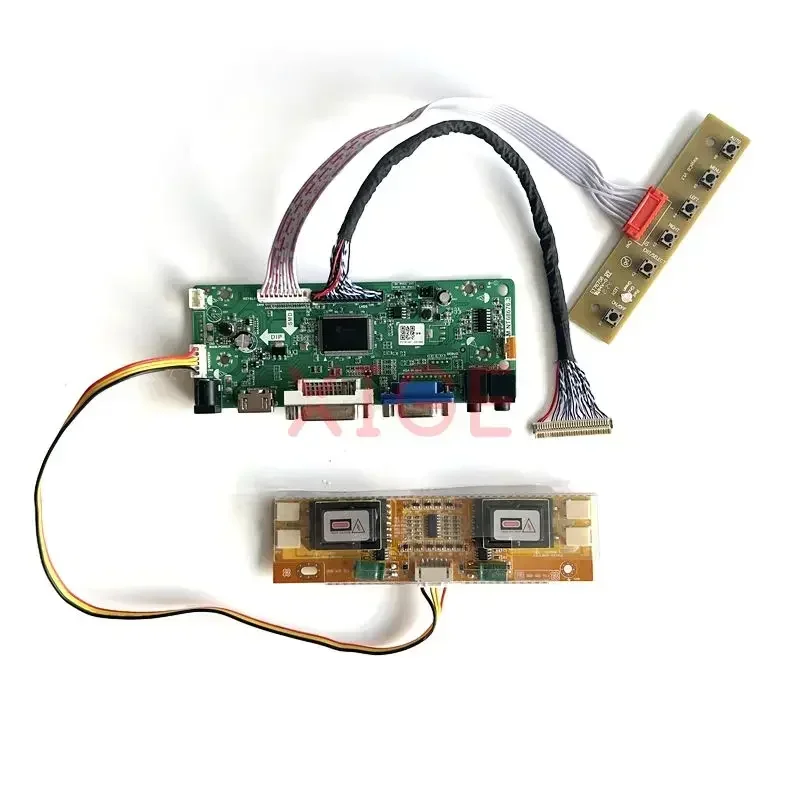 LCD Driver Controller Board Fit LM220WE1 LM220WE3 LM201WE3 LM201WE4 VGA DVI 1680*1050 HDMI-Compatible Panel 4CCFL 30Pin LVDS Kit