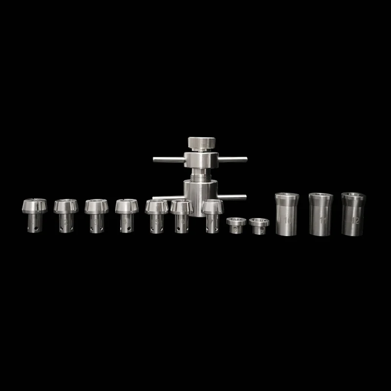 1 Set Professional Lab High-Low Speed Handpiece Repair Tool Kit Manual Power Bearing Cartridge Removal Installation Maintenance