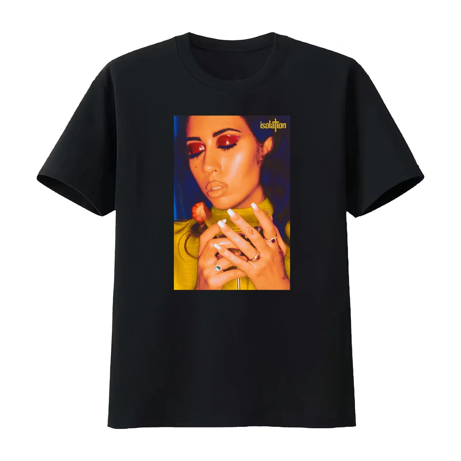 Kali Isolation T-Shirt Summer Casual Cotton Tee Oversized Streetwear Tops Vintage Graphic Print Loose Fit Short Sleeve