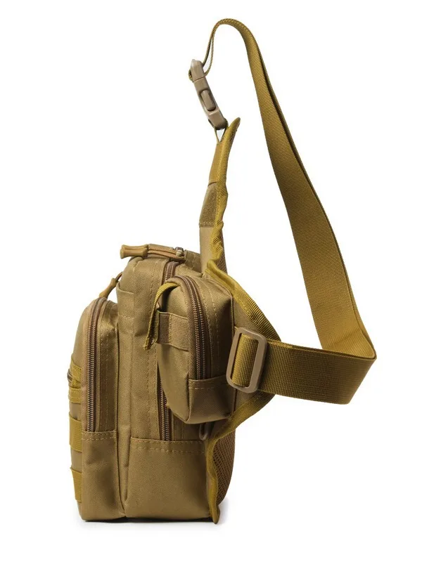 Wasserdichte Angeln Umhängetasche Outdoor Sport Radfahren Crossbody Brust Einzel Rucksack Reise Klettern Camping Taktische Handtasche – Detail 8