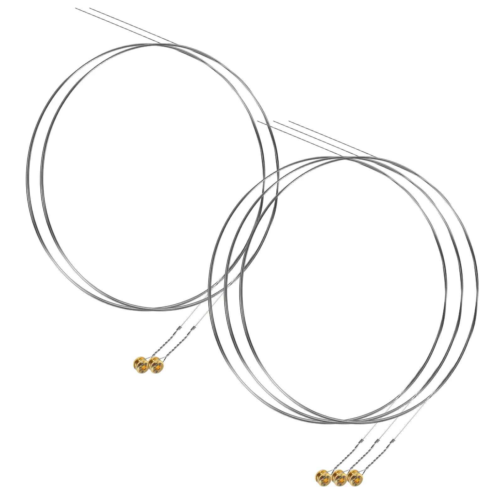 

5pcs Acoustic Strings Electric Steel B-2Nd String Durable Replacement For Live Tuning Compatible Various