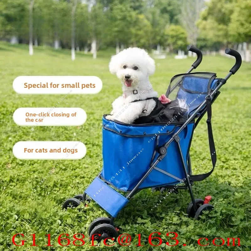 Small and Medium-sized Portable Multifunctional Folding Easy Travel Outdoor Shopping Cart for Going Out