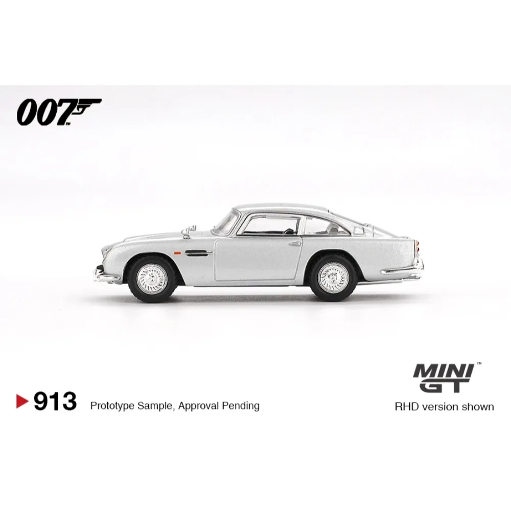 ما قبل البيع MINIGT 1/64 Diecast نموذج سيارة Aston Martin DB5 "Skyfall" عبوة نفطة (النسخة الصينية) نموذج عالي الأداء