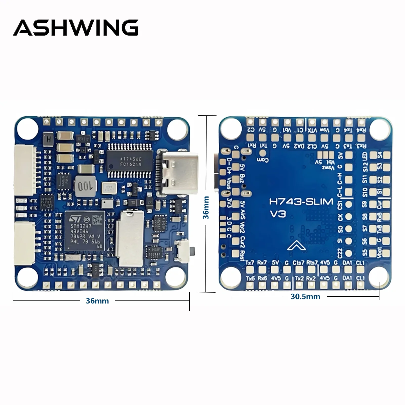 H743-SLIM V3 フライトコントローラー STM32 - Drone Racing Flight Controller のレビューと価格