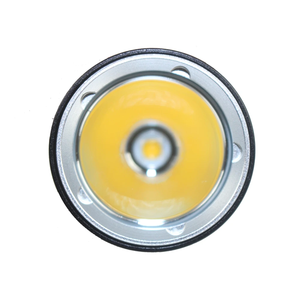 IPX8 Professional LED Diving flashlight 26650 Tactical Waterproof Portable White/yellow 100M Underwater Lantern 4 Mode dive ligh