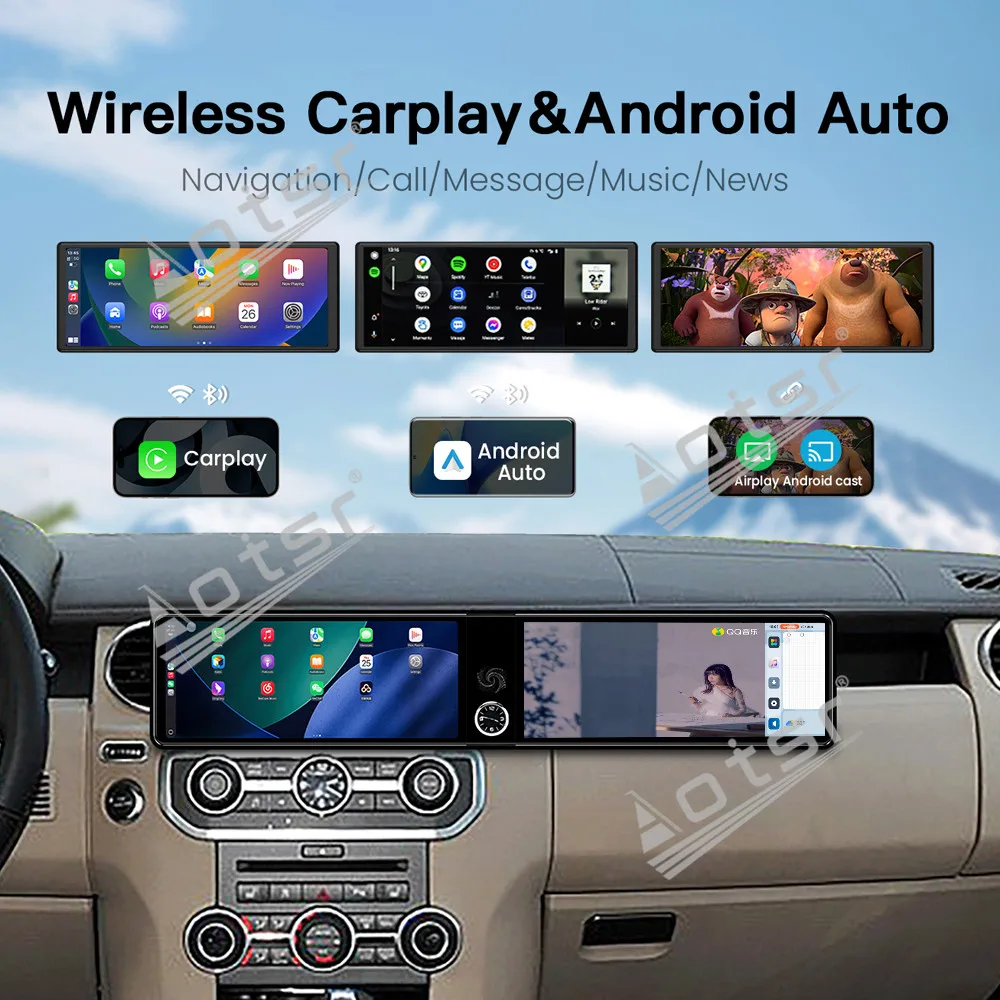 Para Land Rover Discovery 4 2010-2011, Sistema Operativo Android 13, Pantalla HD Dual de 12.3 Pulgadas, Navegación GPS, Reproductor Multimedia para Automóvil, Unidad Principal, Radio para Automóvil 5