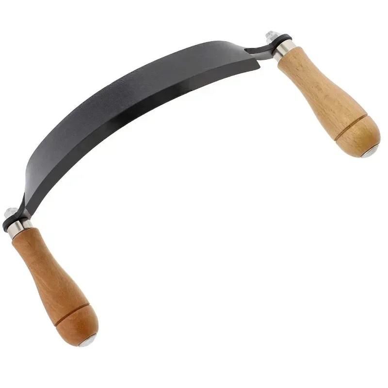 

Small New 8 Inch Curved Broach Woodworking Deburring Manual Tool Curved Broach Straight Broach, Wooden Handle