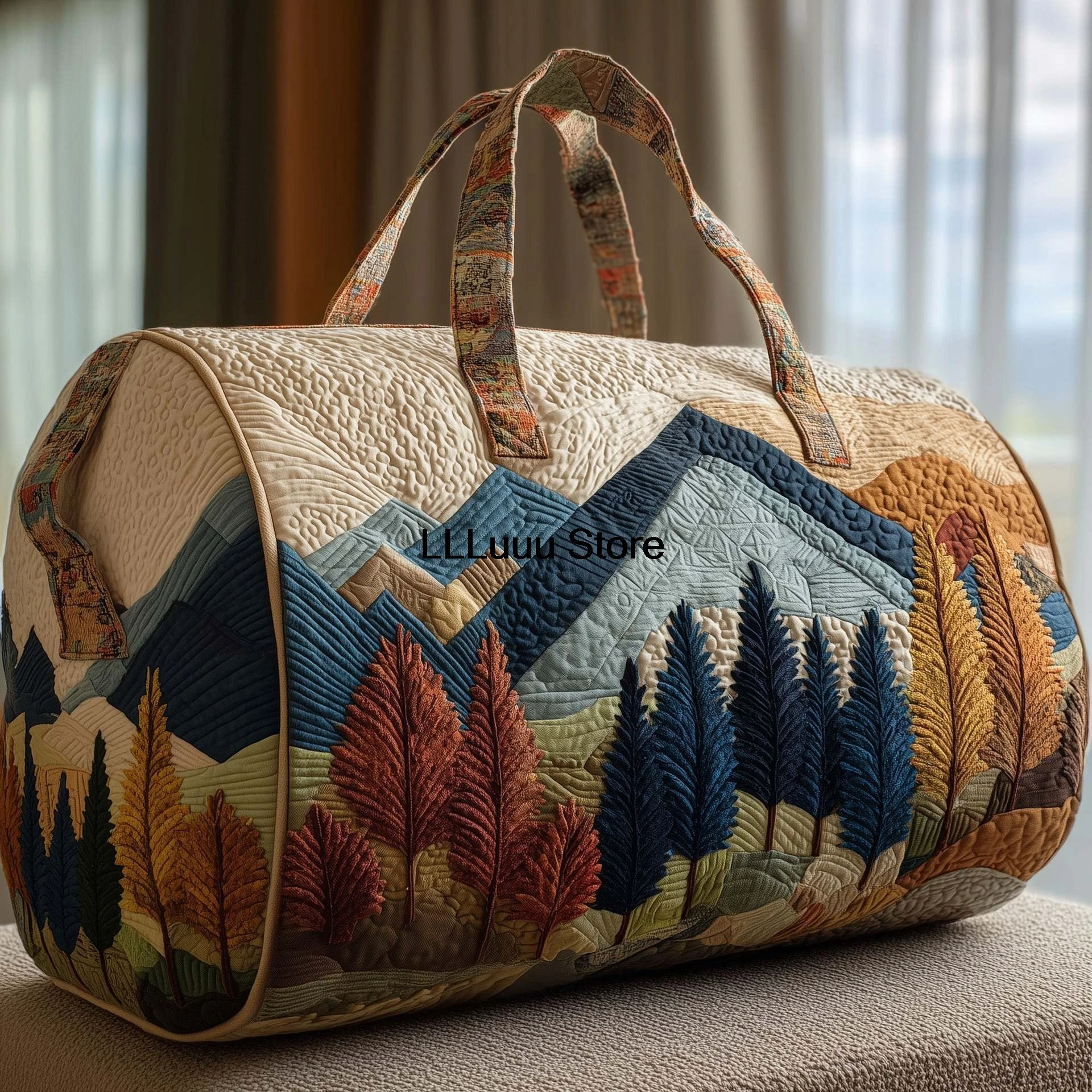 Quilted Travel Bags Personalized Tote Bag Beach Sport Bags Gifts fashion Handbag Training casual Bag Hiking Camping 3D