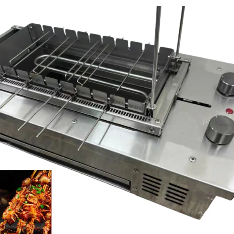 

Commercial Pork Barbecue Grill Grill Machine Modern Style for Indoor Restaurant Use
