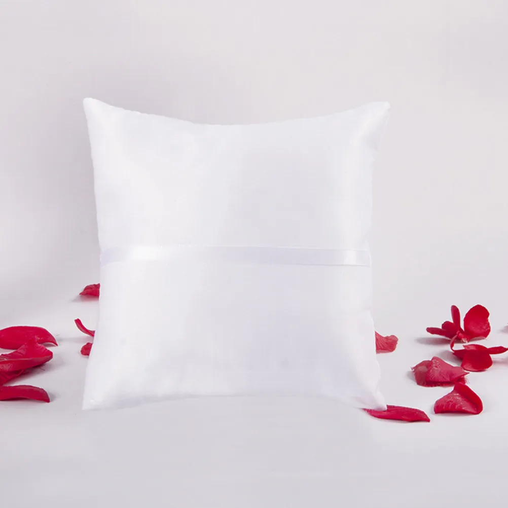 White Sea Star Ring Pillow Ocean Theme Wedding Ring Bearer Cushion Elegant Ceremony Decor Fine Workmanship Romantic Natural Feel