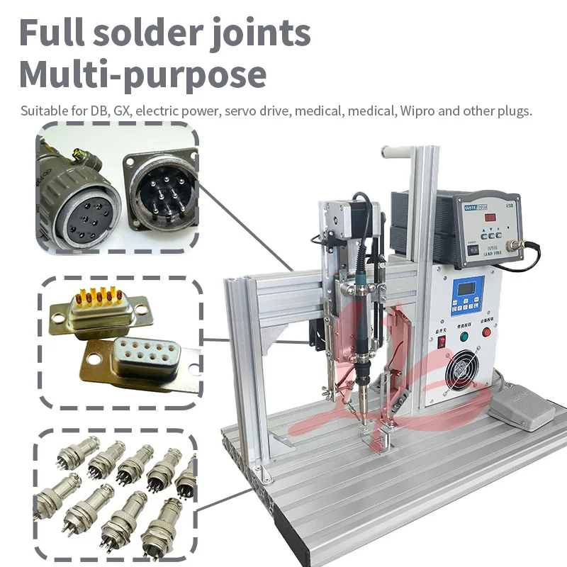 

Aviation Plug Welding Machine, Aviation Plug Fixture, Temperature Range 1-600°C, Welding Time 0.2-0.3 Seconds/point