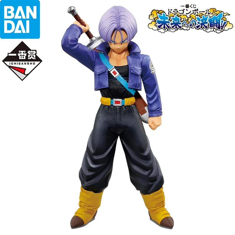 In Stock Bandai Ichiban Kuji Dragon Ball Duel To The Future Trunks Figure Anime Action Model Figurals Brinquedos Toys