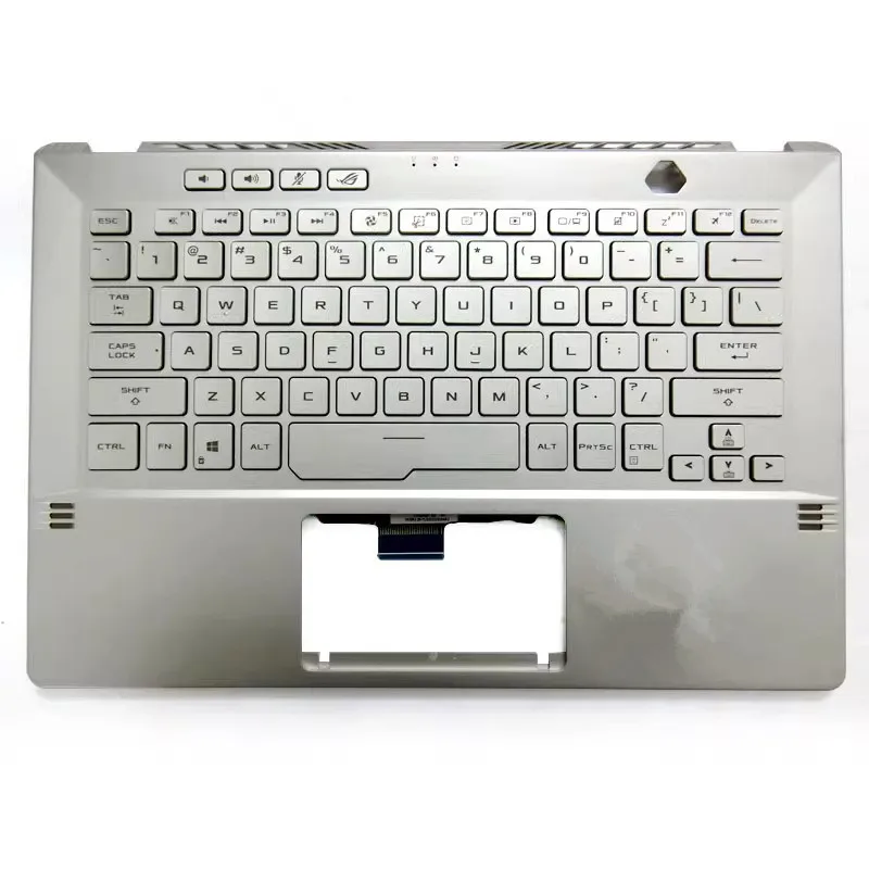 New Original Laptop Palmrest Backlit Keyboard For ASUS ROG Zephyrus G14 GA401 GA401U GA401M US Standard Layout