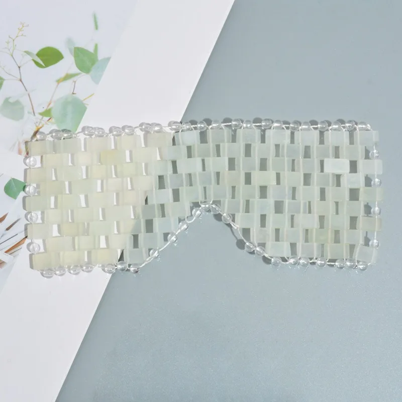 

Jade Facial Mask Is Applicable To Cold Hot Anti-aging Treatment Reducing Wrinkles Edema Migraine Relieving Sleep Facial Mask