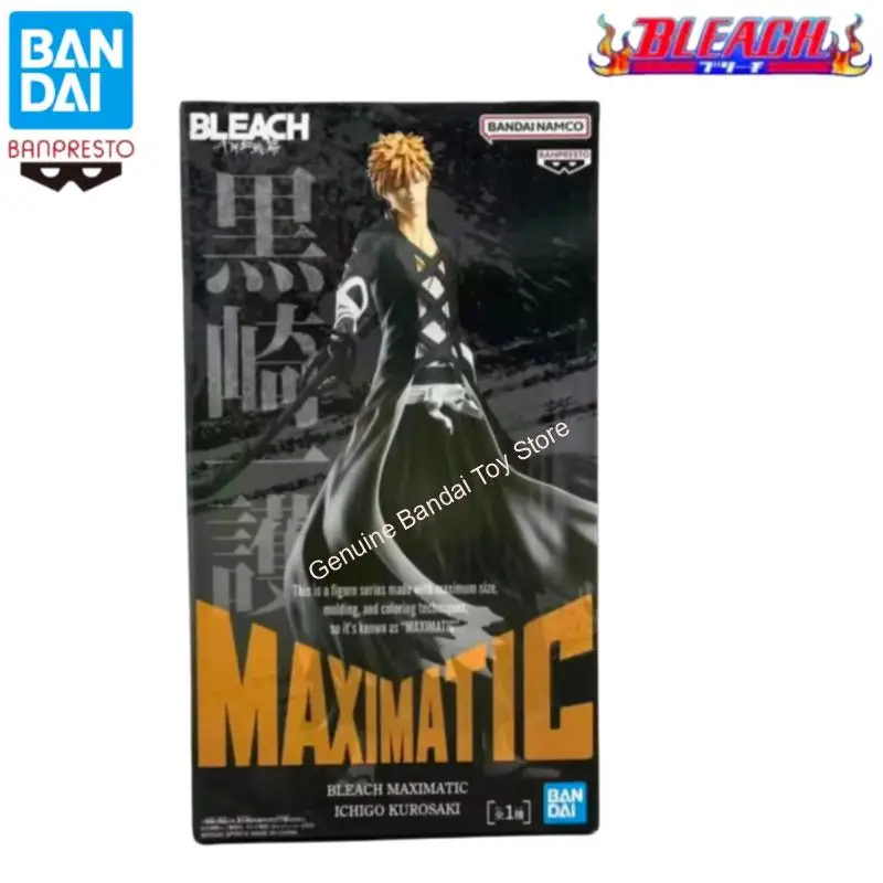 

In Stock Bandai Original Banpresto Bleach Maximatic Kurosaki Ichigo Action Figure Model Doll Brand New Boxed Anime Characters