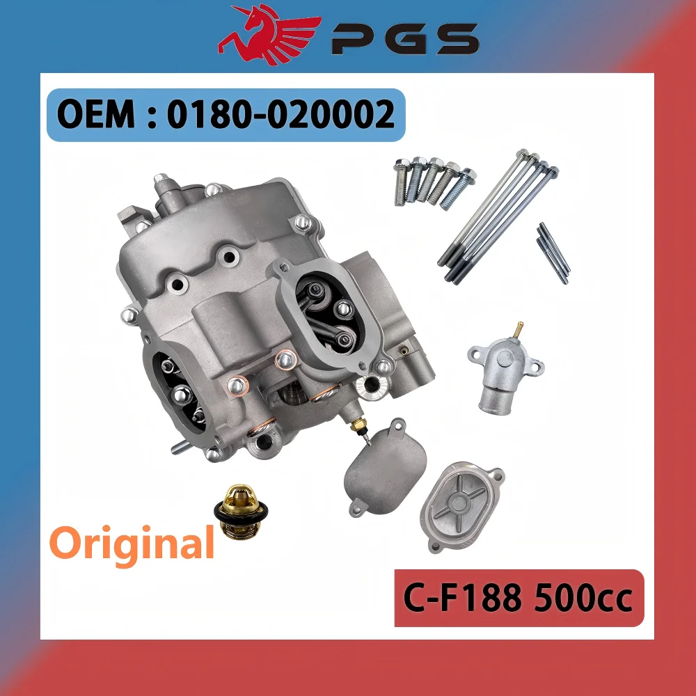 

Original Cylinder Head and Cylinder Assy For CF 500 X5 U5 Goes 520 525 Max ATV UTV CF188 Engine Rebuild 0180-023100 0180-020002
