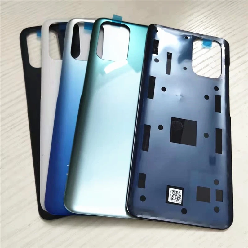 New For Xiaomi Redmi Note 10 M2101K7AI M2101K7AG Battery Cover Back Door Rear Case For Redmi Note 10S Back Battery Cover