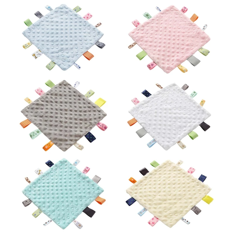 Baby Appease Towel Soft Soother Teether Infants Comfort Sleeping Nursing Blanket