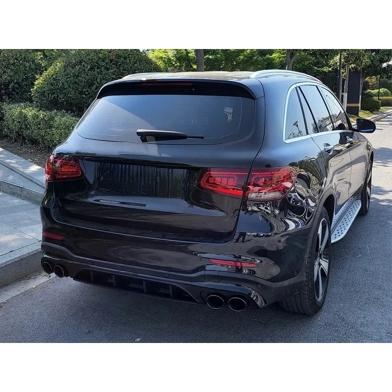 GLC spoiler CAR REAR EXHAUST TAIL LIP  GLC GLS63S  styleHigh Quality Best SellingCar parts X253 body kits view 5