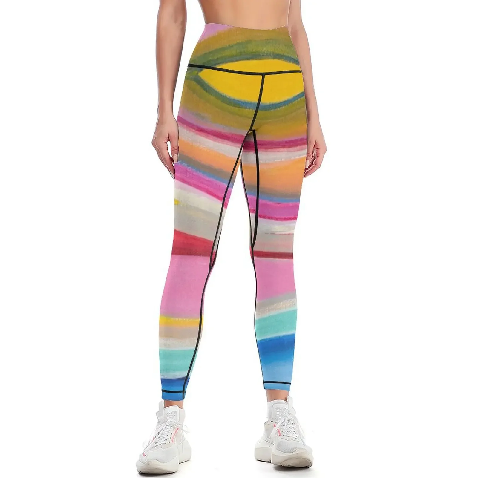 

Swirl Leggings Female legging pants Leginsy push up harem pants gym's clothing Womens Leggings