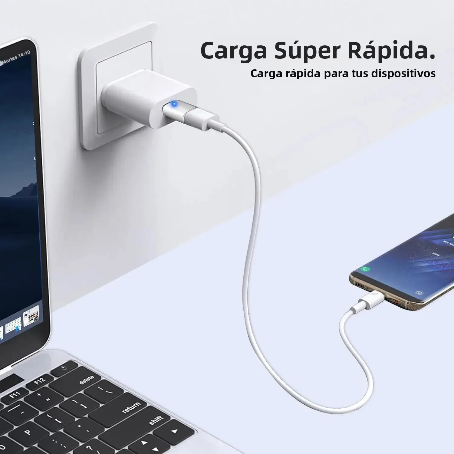 Adaptador USB 3,0 a tipo C, OTG a USB C, USB-A a Micro USB, conector hembra tipo C para adaptadores Samsung Xiaomi POCO