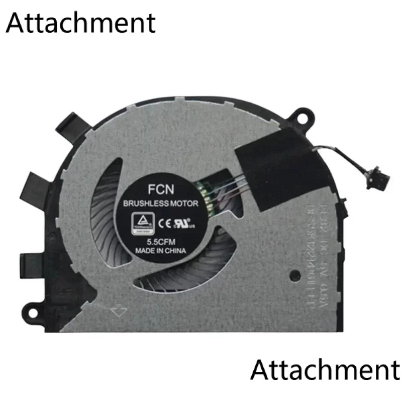 CPU Cooling Fan For Dell Inspiron 5584 15-5584 Latitude 3400 3500 P85F Series 0T6RHW DFS5K12214161H FL82