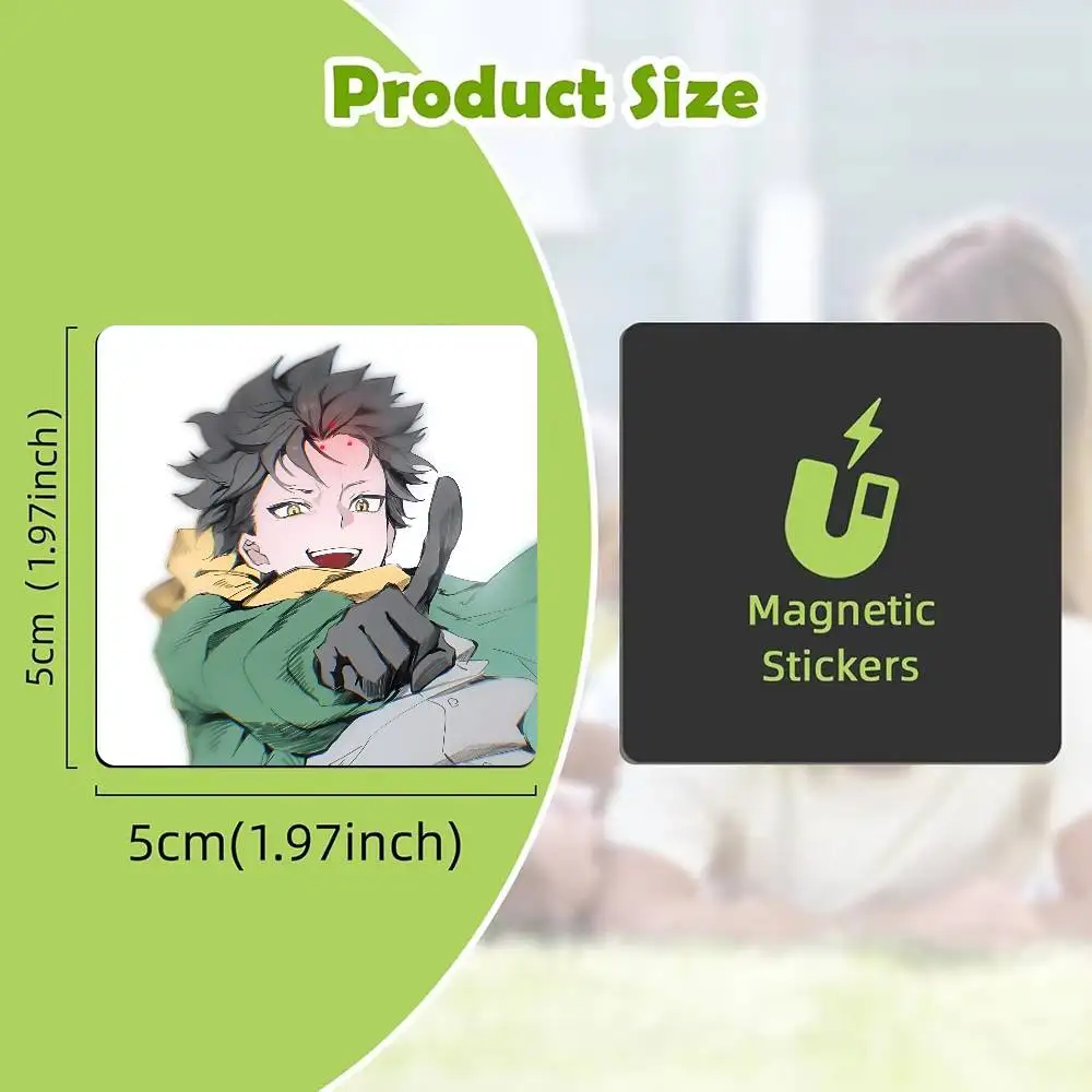 FOR Re Zero Natsuki Subaru New PVC Fridge Magnetic Refrigerator Magnets Personality Decorations Creative Gifts