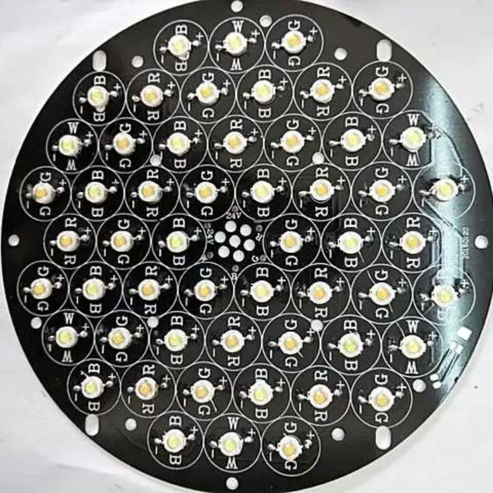 Imagem -02 - Led Par Light Acessórios Lâmpada Bead Pantie Peças Palco Disco Light Repair 3w x 54 Rgbw